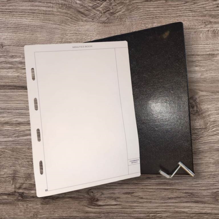 Minutes-Book-Binder-and-Sheet-(100-Sheets)-set